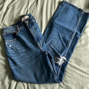 Abercrombie Curve Love 90s Straight Ultra High Rise